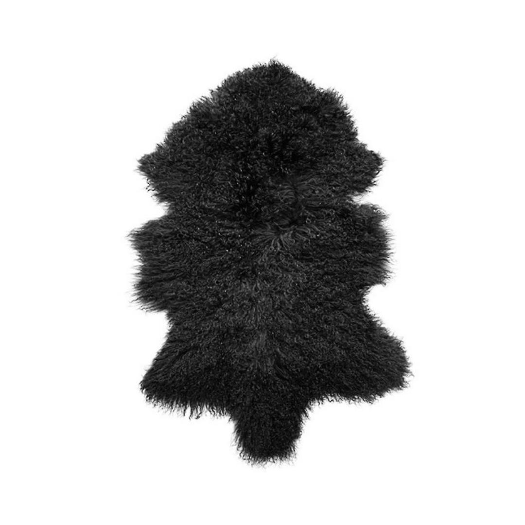 Meru Lamb Fur - Black image 0